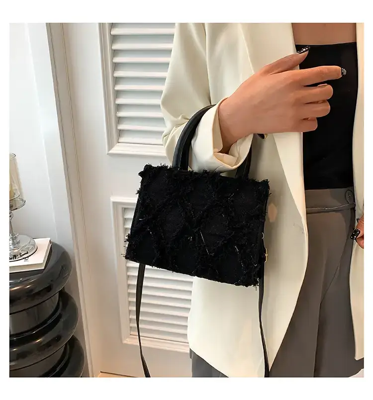 Women's Blue Denim Crossbody Bag 2023 — feature 16
