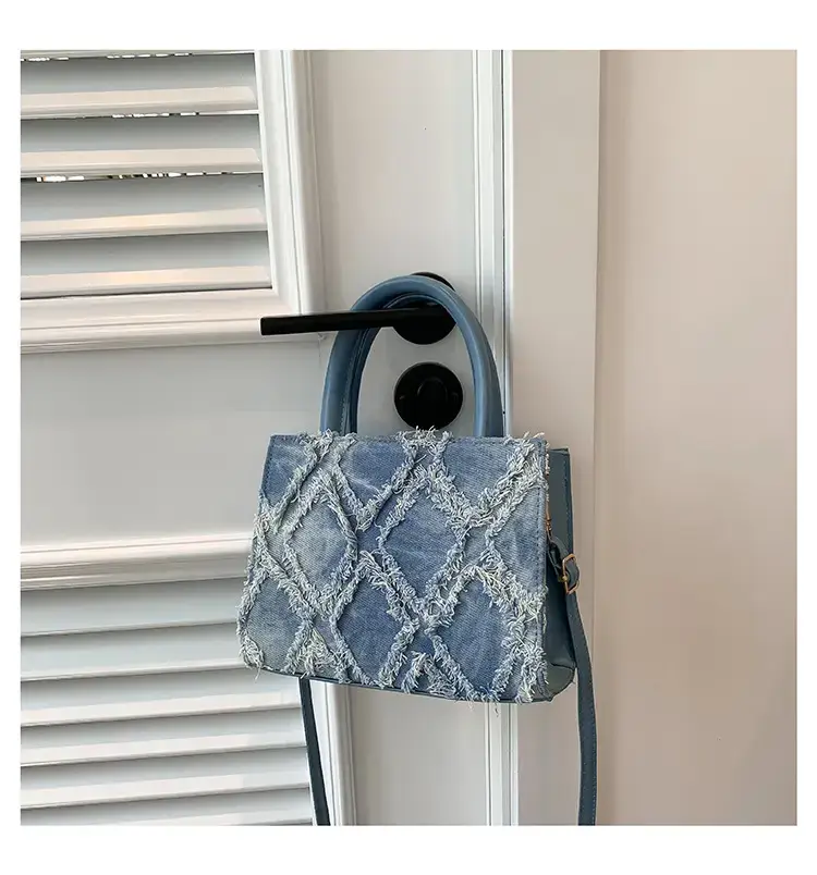Women's Blue Denim Crossbody Bag 2023 — feature 23