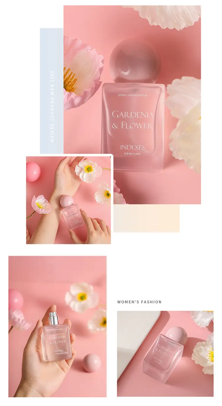 Tiktok popular index perfume women's long-lasting light fragrance natural pink romantic encounter fresh tea fragrance perfume wholesale — feature 4