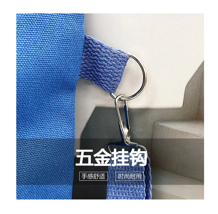 Blue Canvas Shoulder Bag 2023 Women Large Capacity Korean Fashion — feature 10