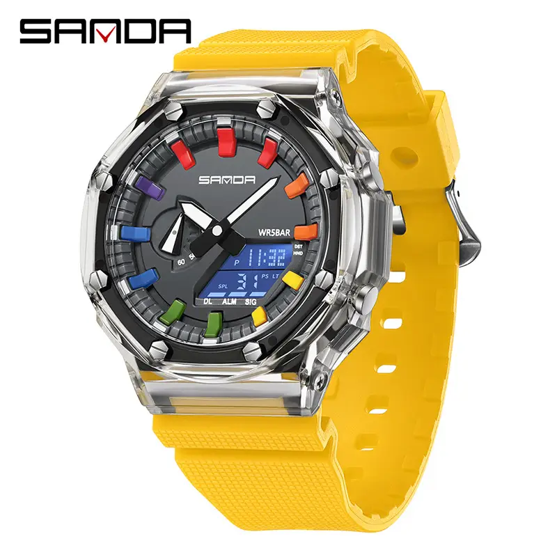 Sanda Cross-Border Electronic Watch Youth Luminous Sports Watch - Image 13
