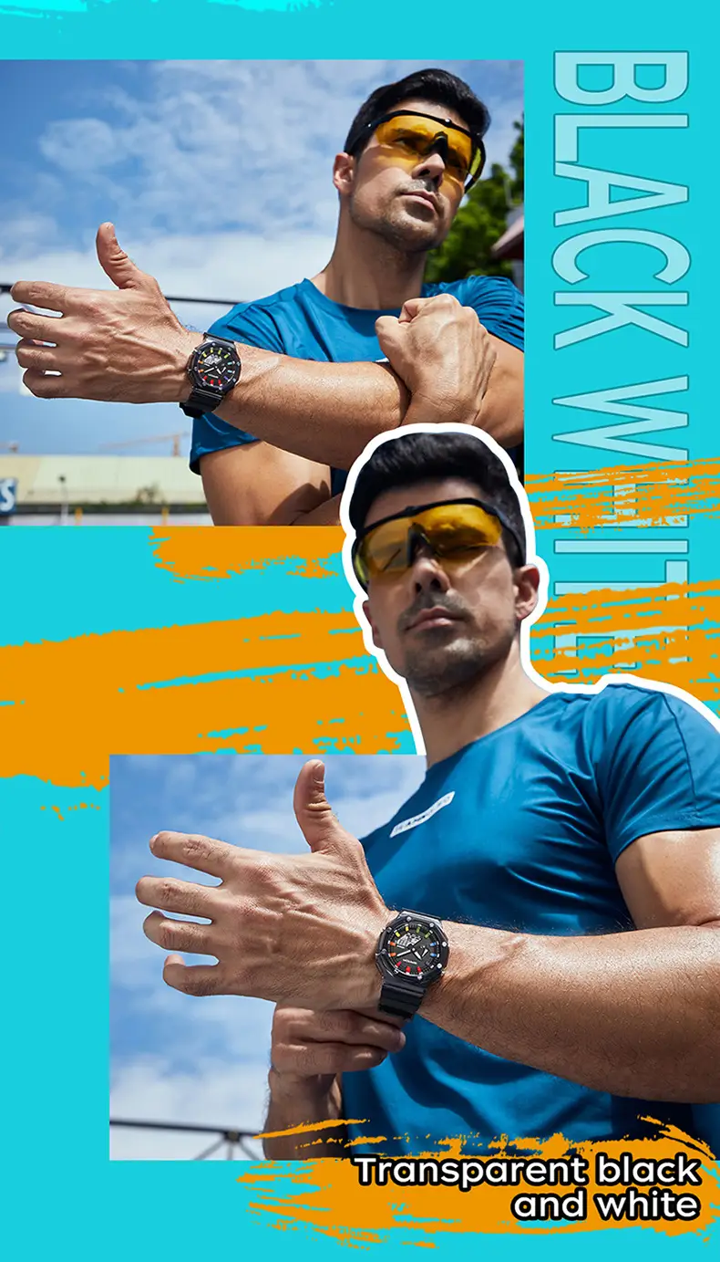 Sanda Cross-Border Electronic Watch Youth Luminous Sports Watch — feature 33