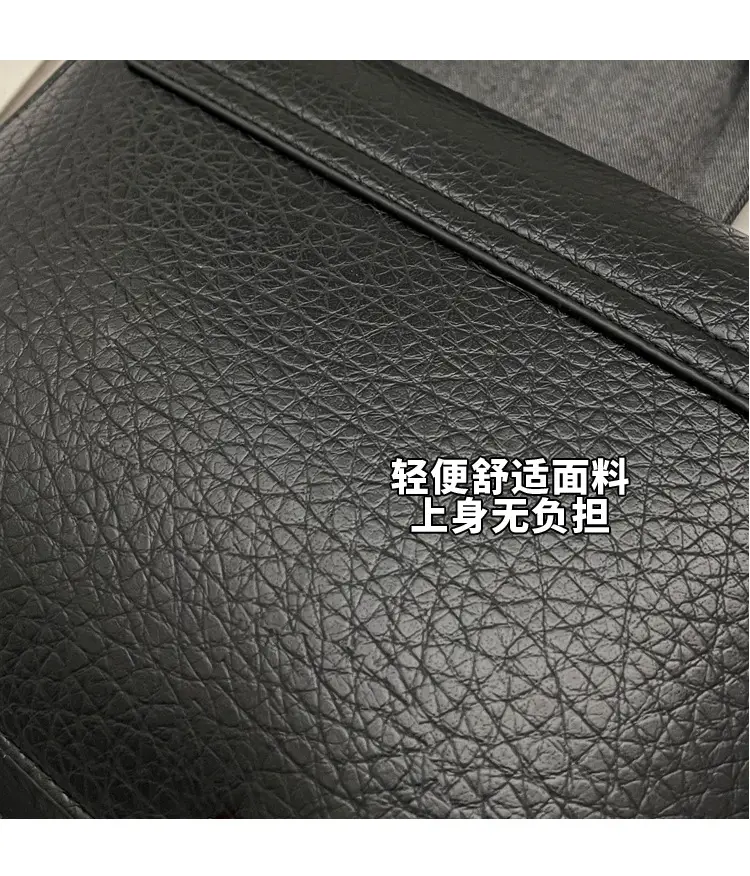 Women's Brown Leather Crossbody Bag with Chain Strap — feature 4
