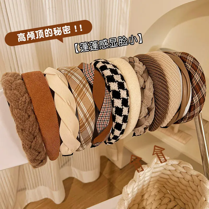Winter Korean Style High Cranial Headband for Women - Image 19