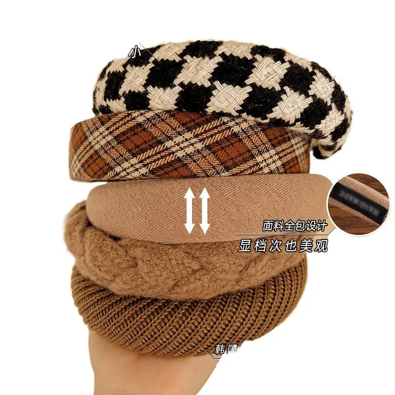 Winter Korean Style High Cranial Headband for Women - Image 23