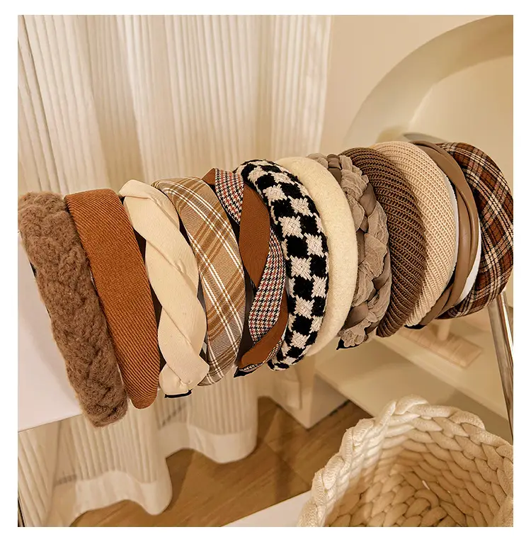 Winter Korean Style High Cranial Headband for Women — feature 3