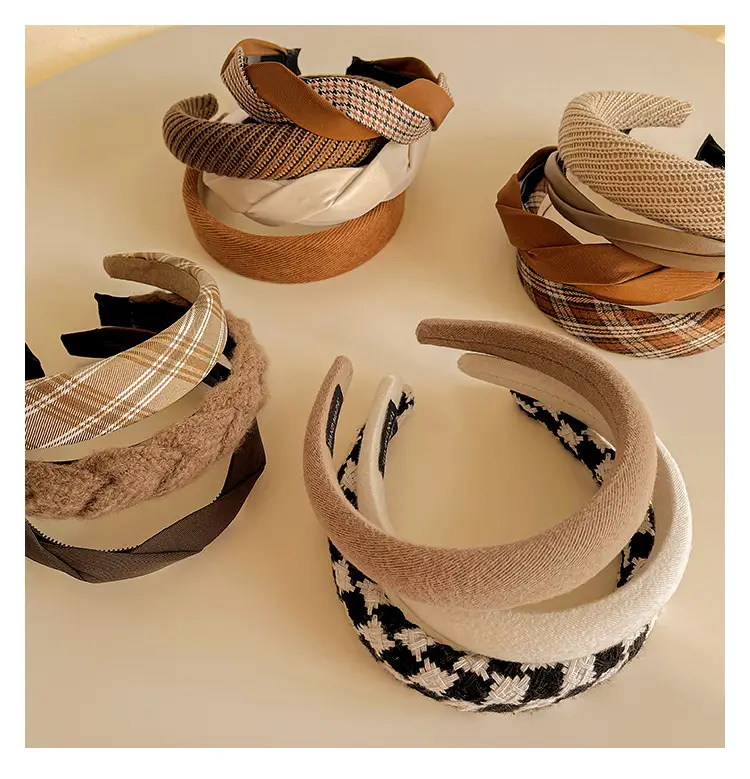 Winter Korean Style High Cranial Headband for Women — feature 4