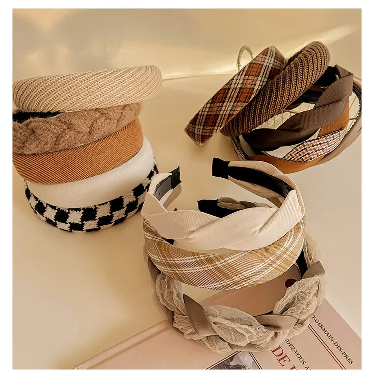 Winter Korean Style High Cranial Headband for Women — feature 5