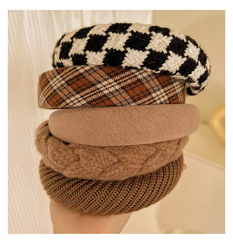 Winter Korean Style High Cranial Headband for Women — feature 8