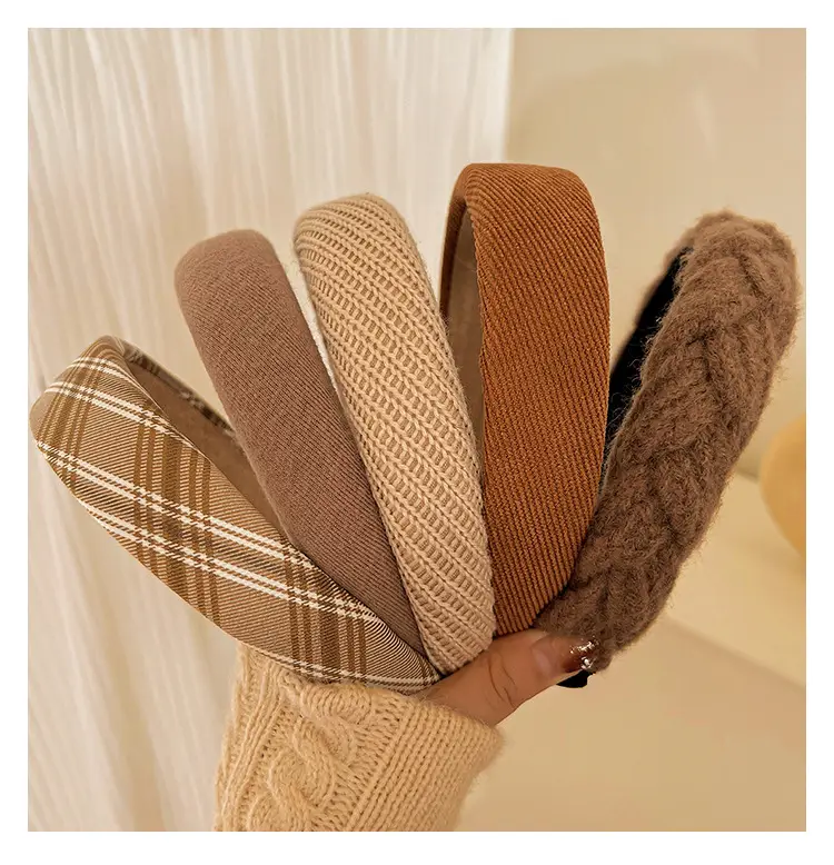 Winter Korean Style High Cranial Headband for Women — feature 9