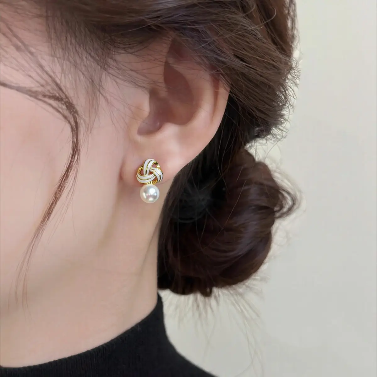 Zhuji 5A Pearl Earrings for Women S925 Sterling Silver - Image 4