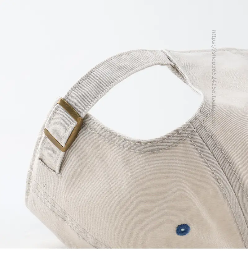 Men's Blue Denim Cap Adjustable 1-20oz — feature 20