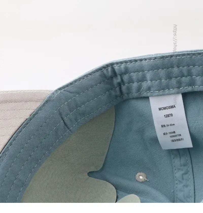 Men's Blue Denim Cap Adjustable 1-20oz — feature 22