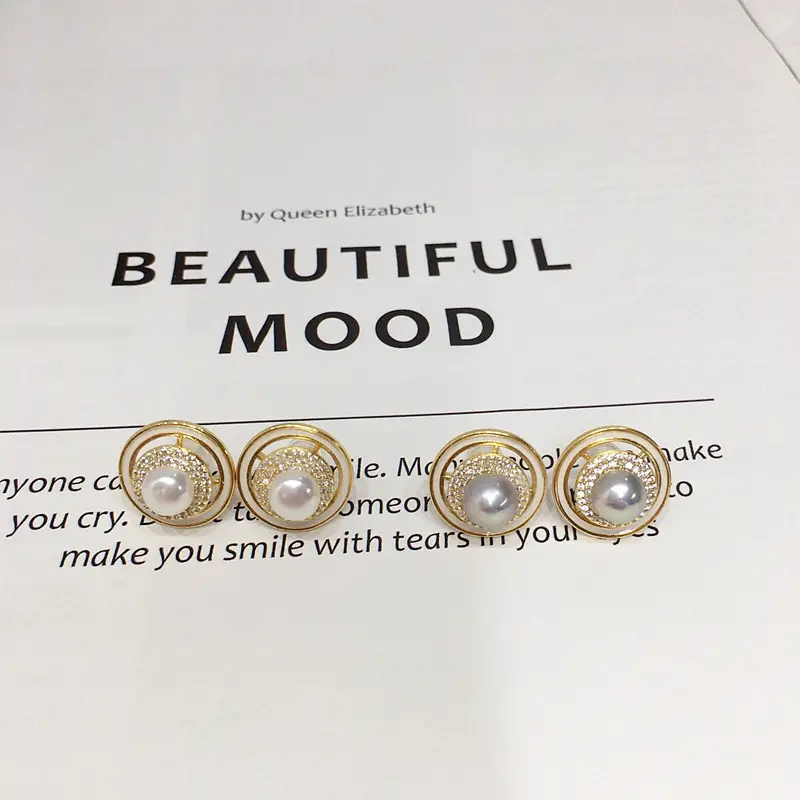 5Pearl Gold Pearl Earrings for Women — feature 7