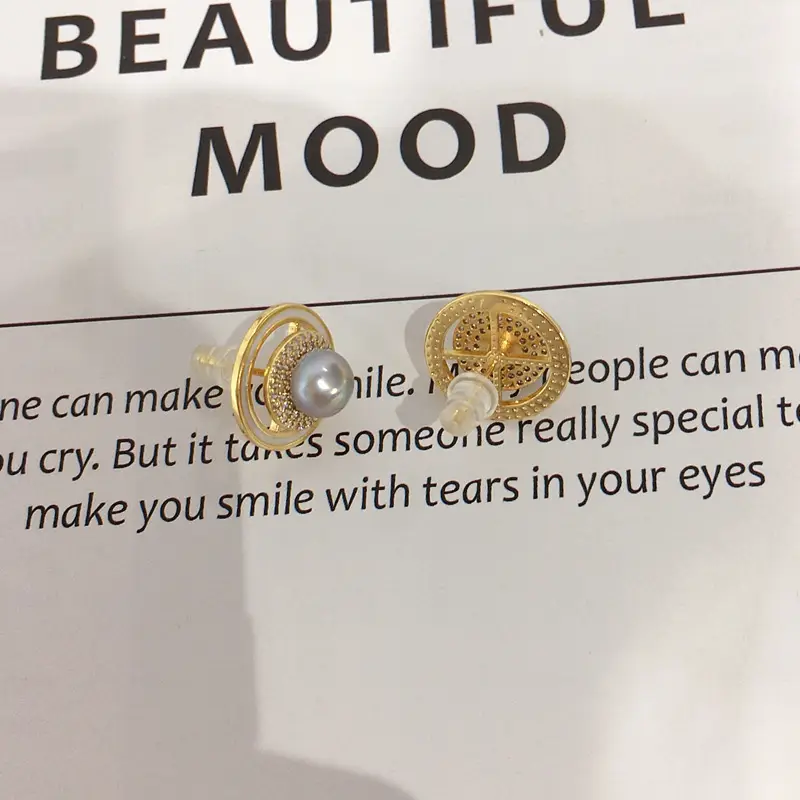 5Pearl Gold Pearl Earrings for Women — feature 8