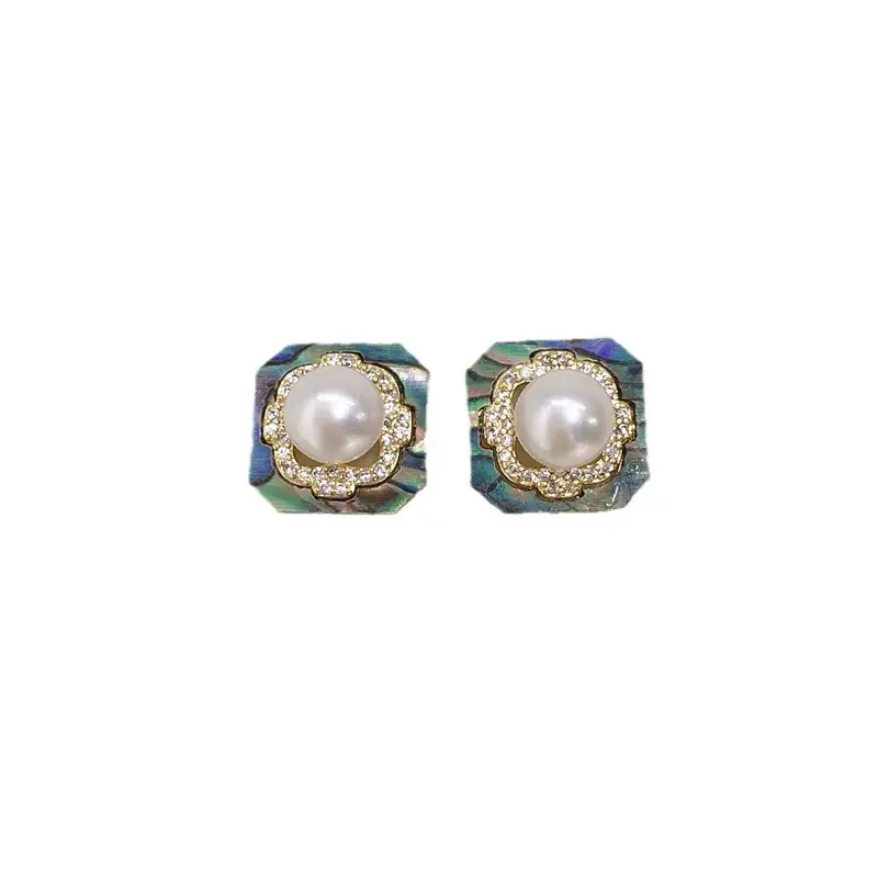 S925 Sterling Silver Pearl Earrings for Women