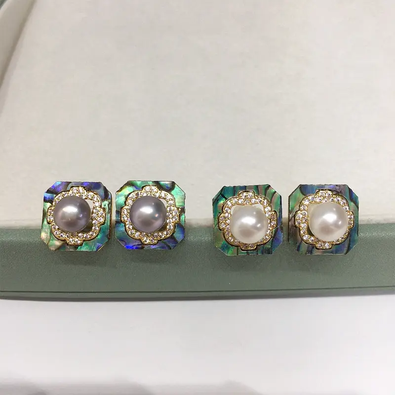 S925 Sterling Silver Pearl Earrings for Women — feature 2
