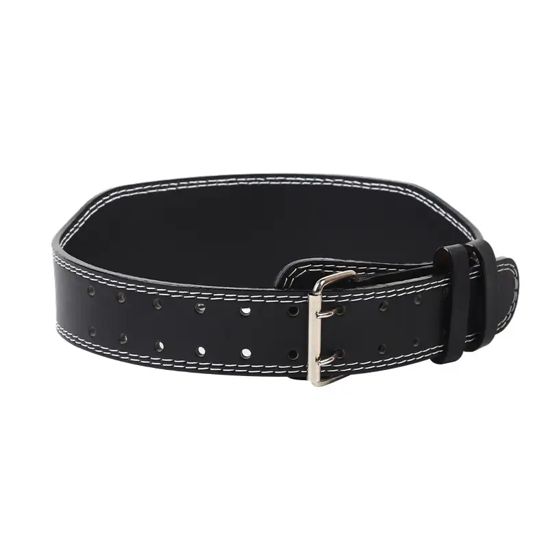 Black Sports Waist Belt for Men Women Weightlifting Squat Deadlift