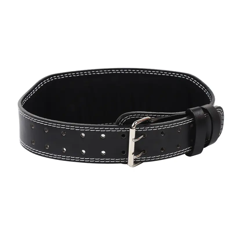 Black Sports Waist Belt for Men Women Weightlifting Squat Deadlift