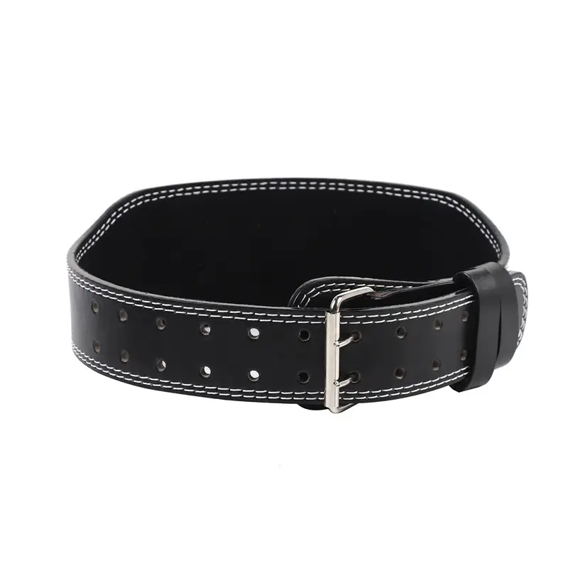 Black Sports Waist Belt for Men Women Weightlifting Squat Deadlift