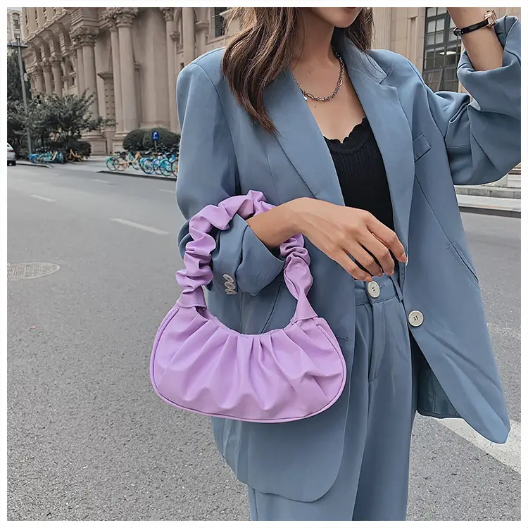Red Ruffled Shoulder Bag for Women 2023 — feature 13