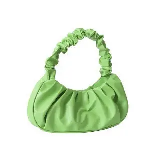 Red Ruffled Shoulder Bag for Women 2023 - Image 10