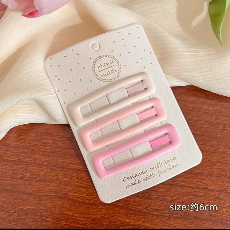 New Star Children's Hairpin Pink Love Alloy BB Clip - Image 2