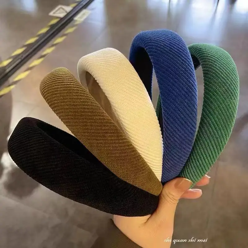 Twill Headband Set of 4 Colors for Men