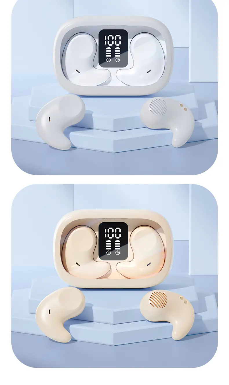 Cross-Border E-Commerce New Model M51 Sleep Bluetooth Earphones, Specially Designed for Side Sleeping, High-Quality In-Ear Mini Wholesale Noise Reduction — feature 22