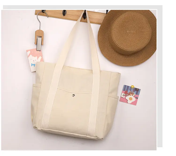 Black Large Capacity Tote Bag for Women — feature 14