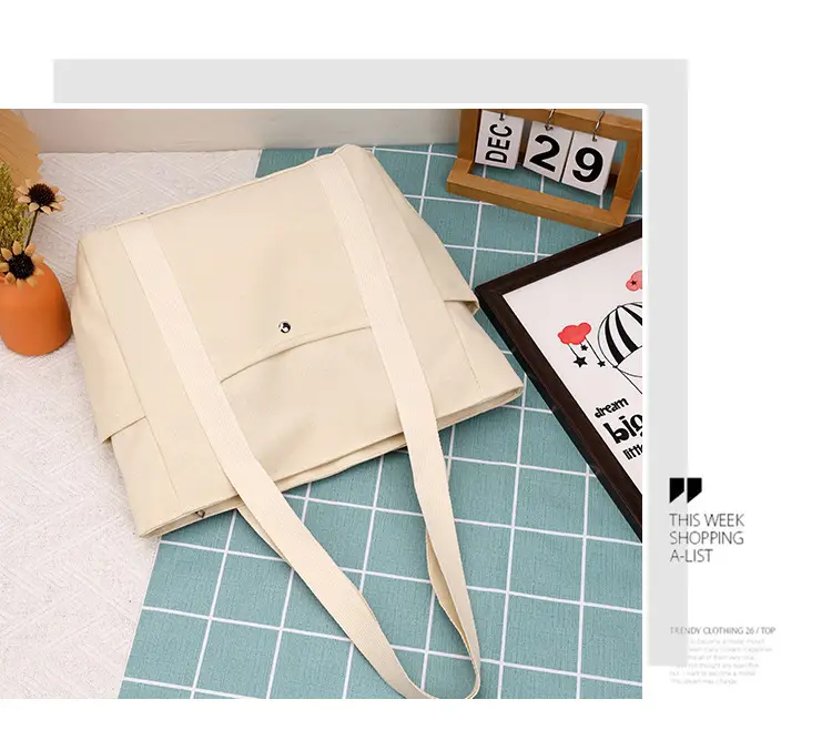 Black Large Capacity Tote Bag for Women — feature 26