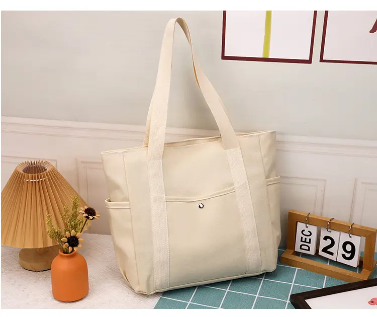 Black Large Capacity Tote Bag for Women — feature 29
