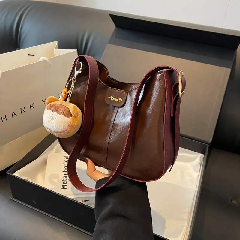 Soft Leather Shoulder Bag for Women 2023 Winter Style - Image 14