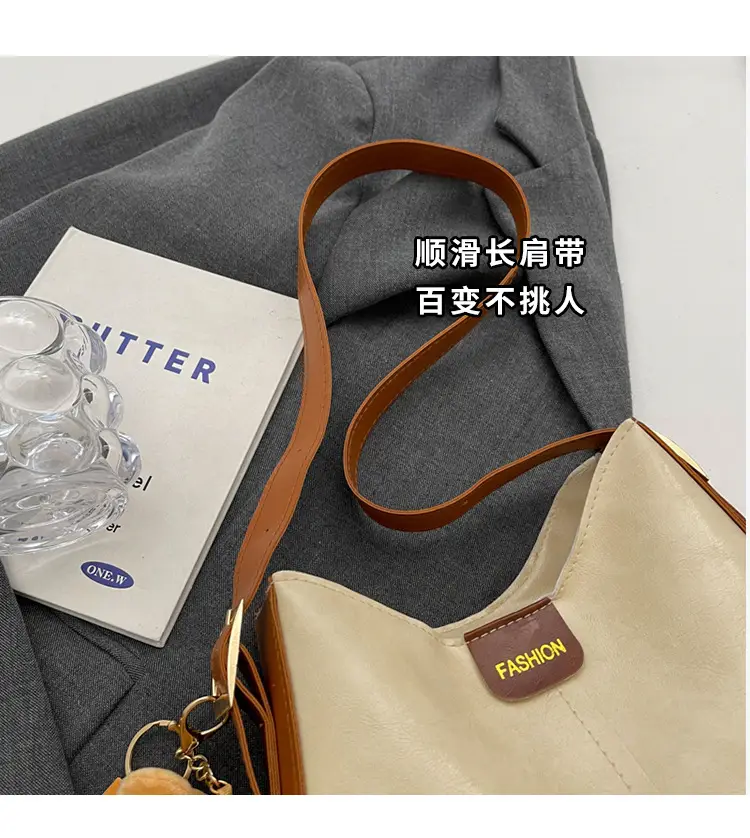 Soft Leather Shoulder Bag for Women 2023 Winter Style — feature 2