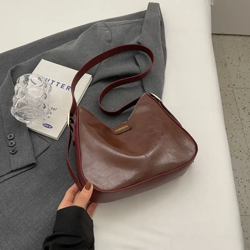 Soft Leather Shoulder Bag for Women 2023 Winter Style - Image 3
