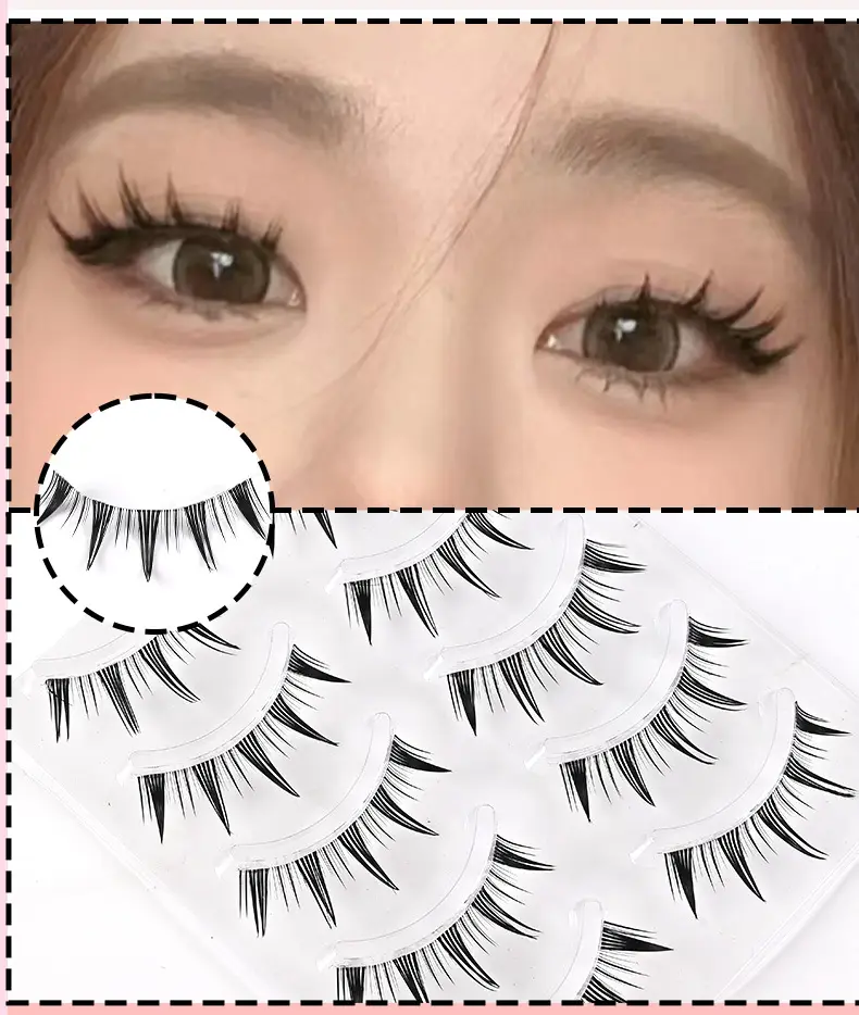 Transparent Terrier False Eyelashes Five Pair Fox Series — feature 3