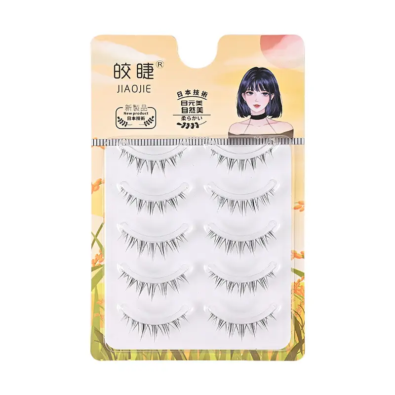 Transparent Terrier False Eyelashes Five Pair Fox Series