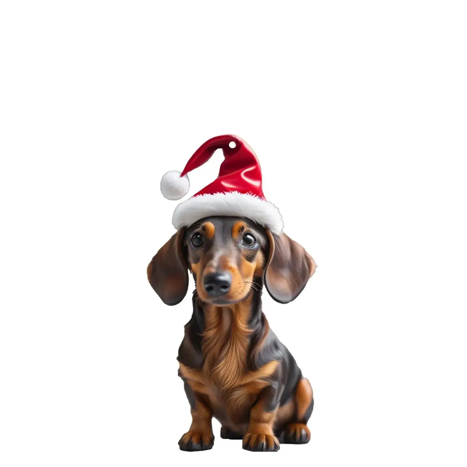 Acrylic Dachshund Christmas Pendant Ornament - Image 11