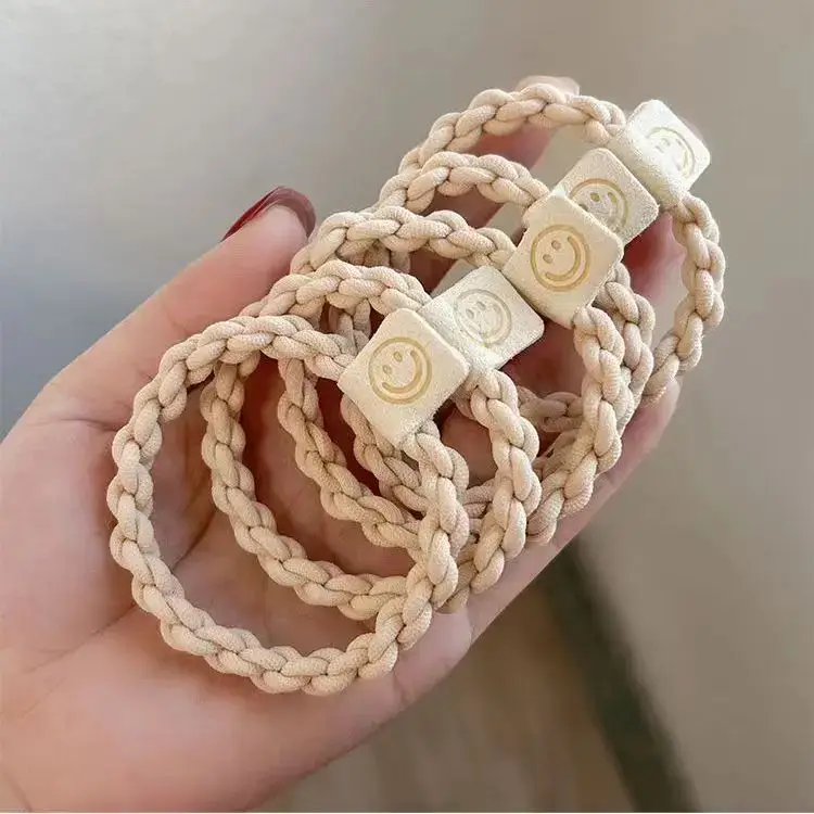 6-Piece Brown Bear Logo Hair Bands for Women - Image 35