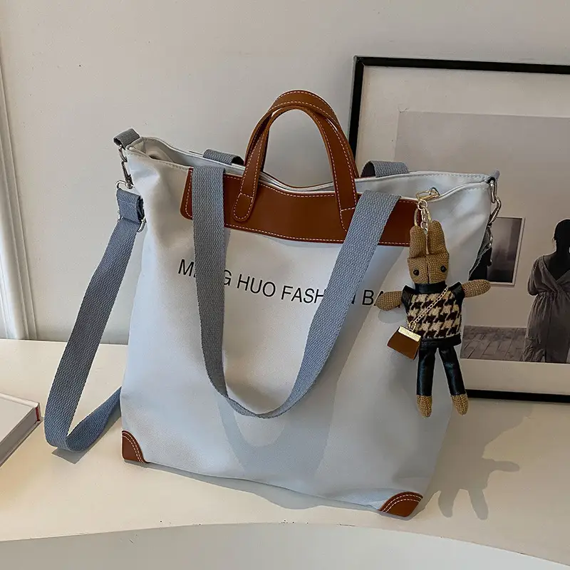 Women Canvas Shoulder Crossbody Bag Large 2026 - Image 3