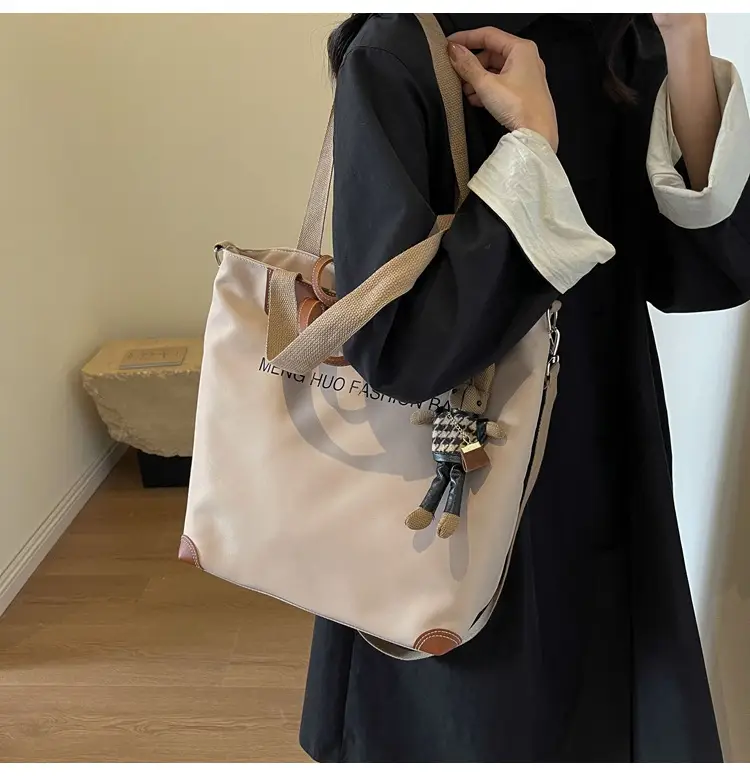 Women's Canvas Shoulder Messenger Bag Large Capacity 2023 — feature 18