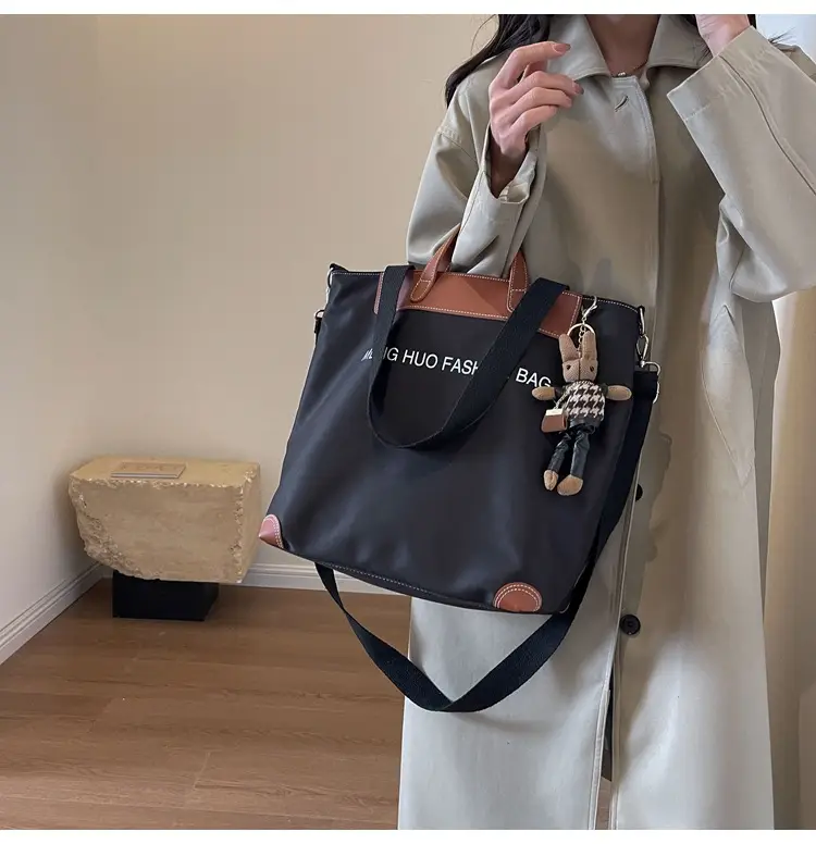Women's Canvas Shoulder Messenger Bag Large Capacity 2023 — feature 22