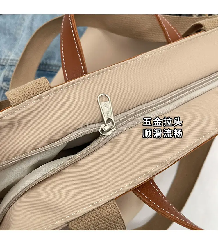 Women's Canvas Shoulder Messenger Bag Large Capacity 2023 — feature 8