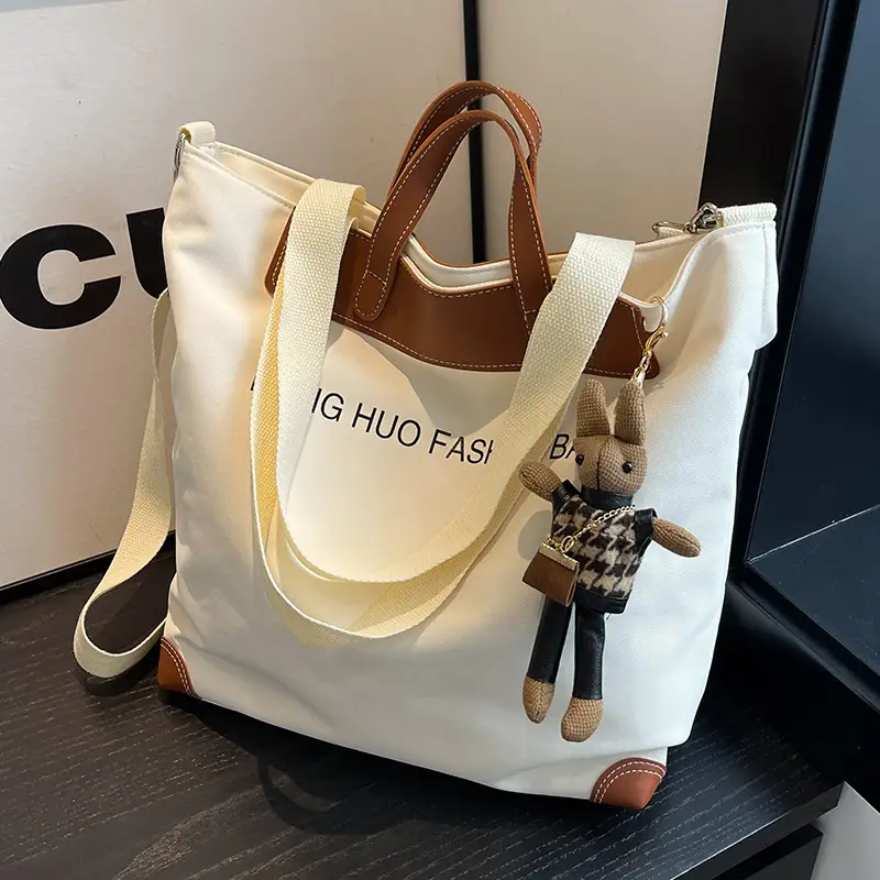 Women's Canvas Shoulder Messenger Bag Large Capacity 2023 - Image 4