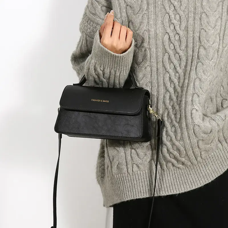 Women's Vintage Brown Leather Shoulder Crossbody Bag 2024 - Image 5
