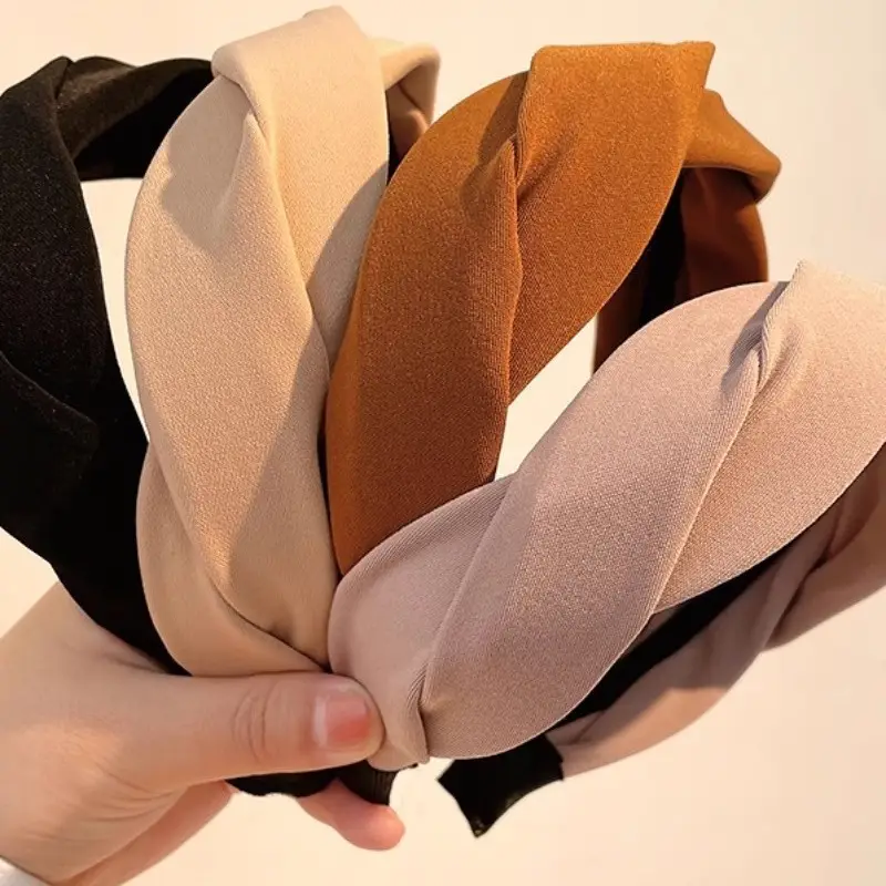 French Elegant Twist Headband for Women - Image 7