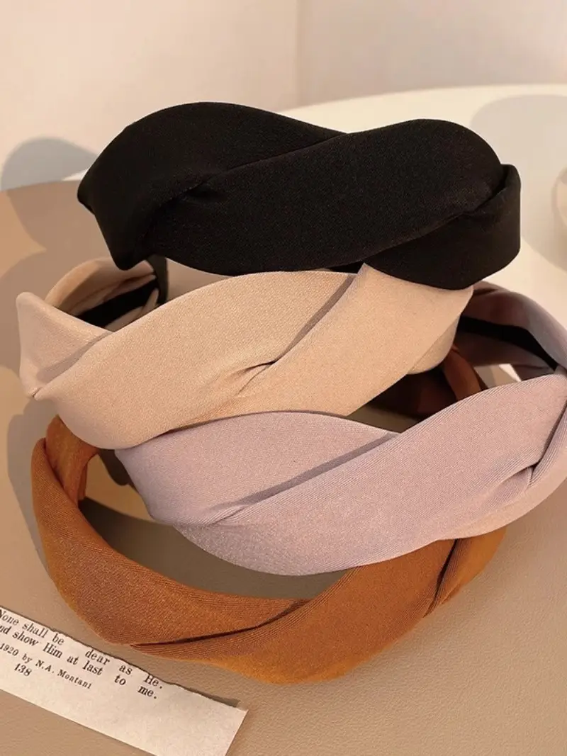 French Elegant Twist Headband for Women — feature 1