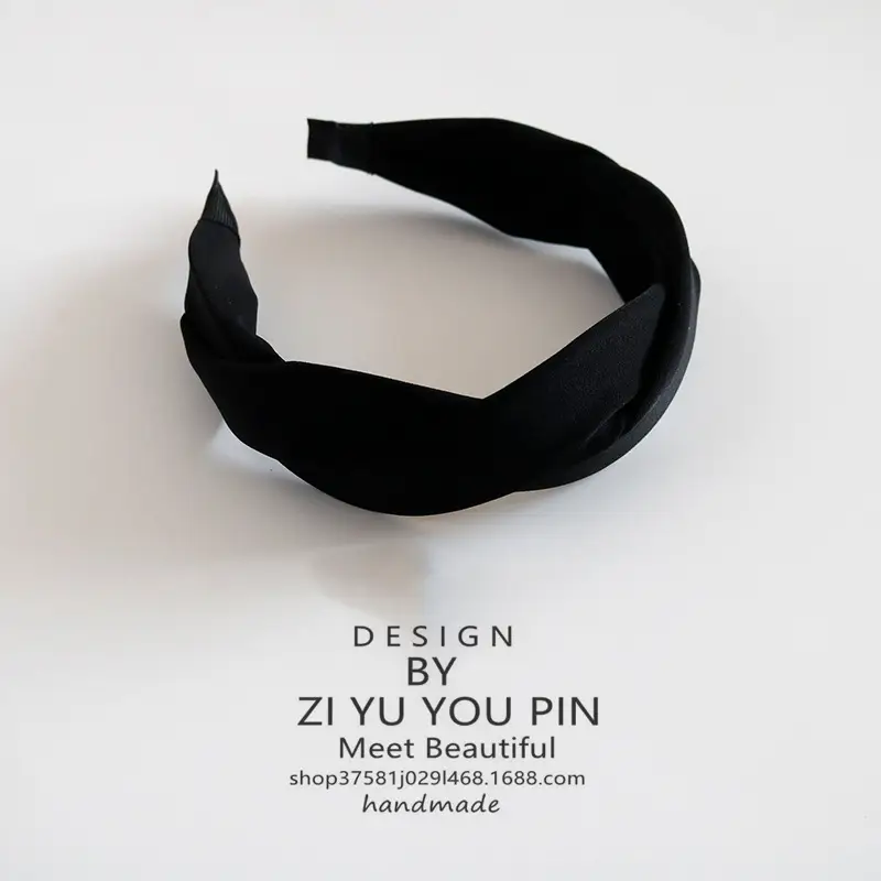 French Elegant Twist Headband for Women - Image 2