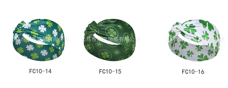 St. Patrick's Irish Four Leaf Clover Headband for Women — feature 16