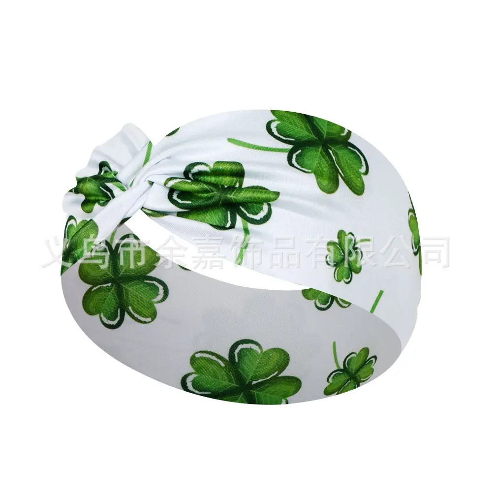 St. Patrick's Irish Four Leaf Clover Headband for Women - Image 18